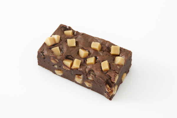 Chunky Vanilla Fudge Brownies by post
